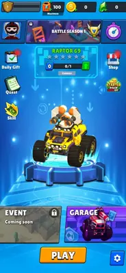 Battle Cars Monster Hunter android App screenshot 2